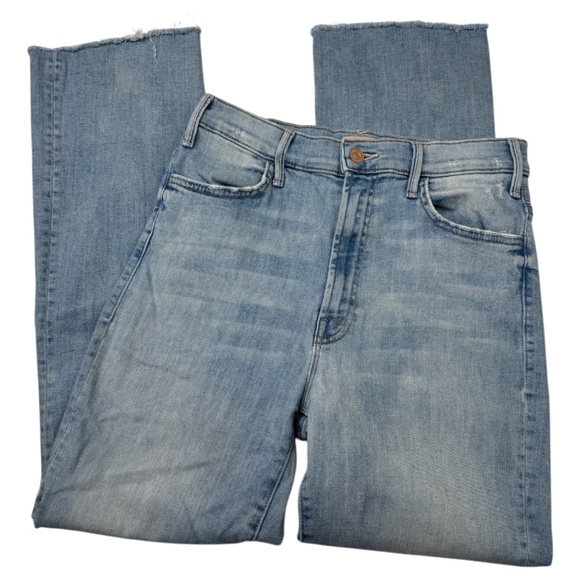 MOTHER The Hustler Ankle Fray Crossroads Jeans - Picture 4 of 14